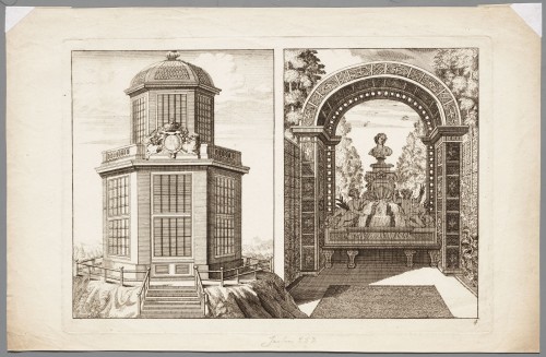 Ornamentprent. Nouveau Liure de Bersseaux et Trilliages.
