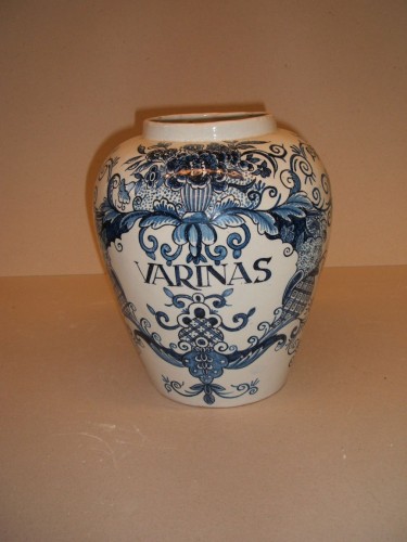 Snuifpot met opschrift 'Varinas'