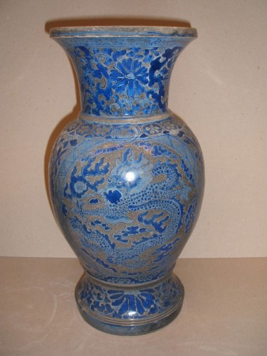 Fles met chinoiserie decor