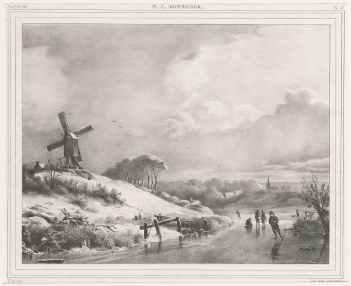 Winterlandschap (Pl. LV)