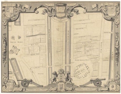 Stadskaart van Wijk no. IV in Amsterdam