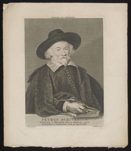 Portret van Petrus Scriverius