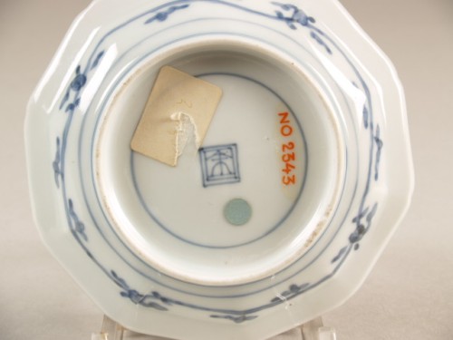 Schoteltje met decor van Tijger in het rietbosje, kakiemon