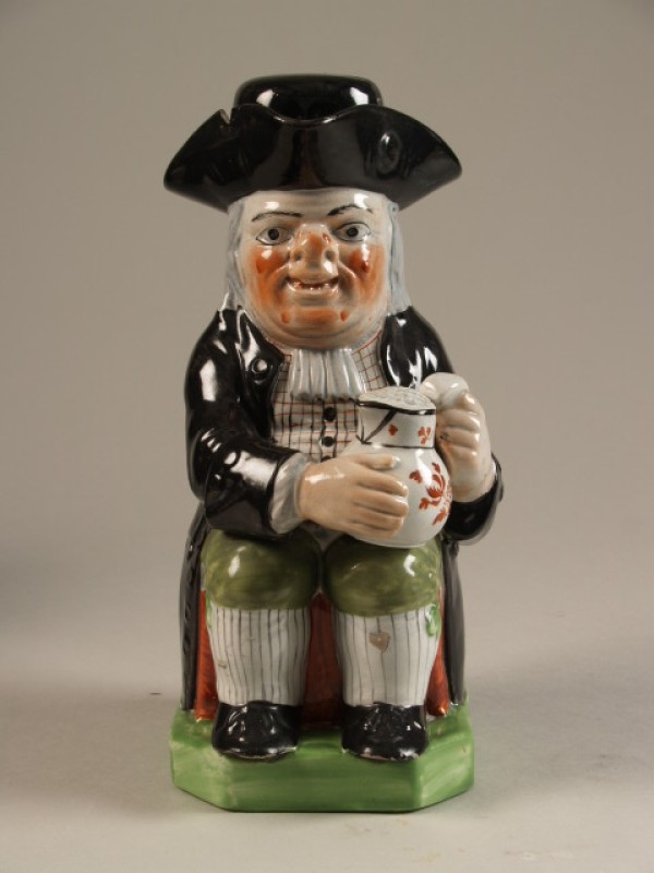 Kan in vorm van zittende man, Toby Jug