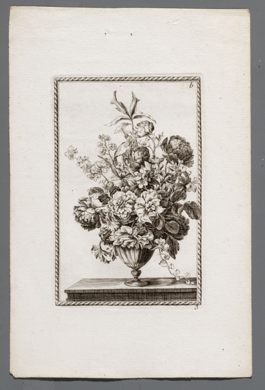 Ornamentprent. Deuxième Cahier de petits Vases et Bouquets.