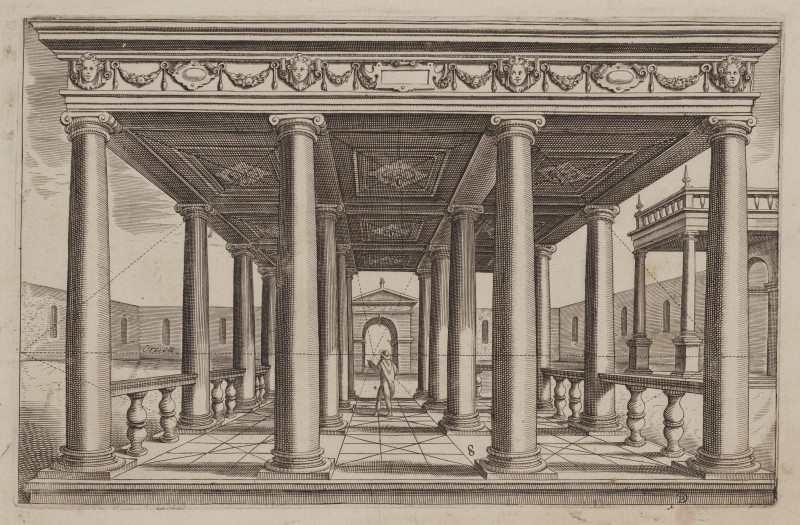 Ornamentprent. Illustraties bij de perspectiefleer II.