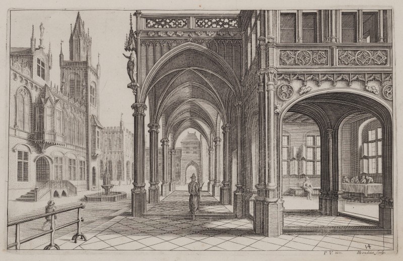 Ornamentprent. Illustraties bij de perspectiefleer II.