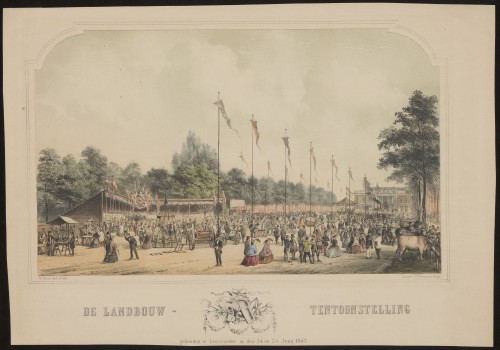 Landbouwtentoonstelling Leeuwarden 1863