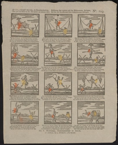 Zie hier, ô Jeugd! met lust de Koordendansery (Nº 123)