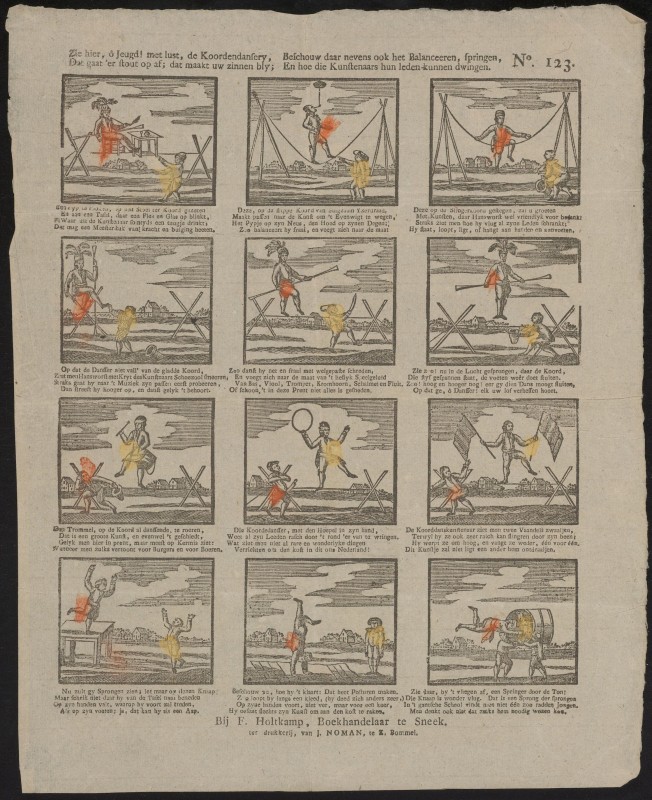 Zie hier, ô Jeugd! met lust de Koordendansery (Nº 123)