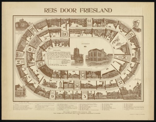 Reis door Friesland