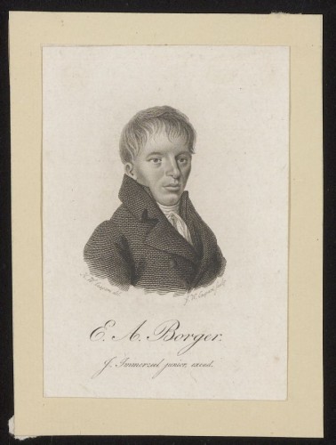 Portret van E.A. Borger