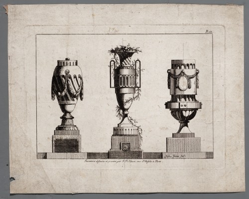 Ornamentprent. Troisième Cahier des Vases.