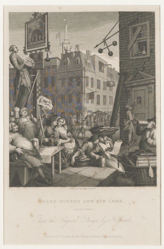 Beer Street and Gin Lane