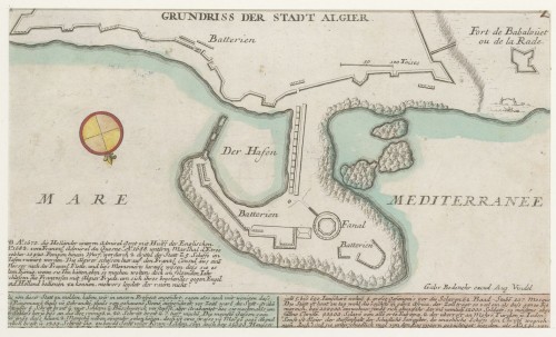 Stadsplattegrond van Algiers