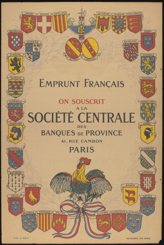 Emprunt Francais On souscrit a la Société Générale des Banques de Province