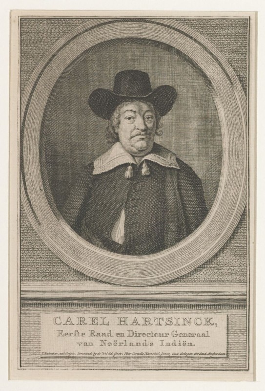 Portret van Willem Carel Hartsinck