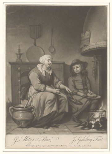 De koekenbakster