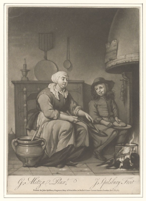 De koekenbakster