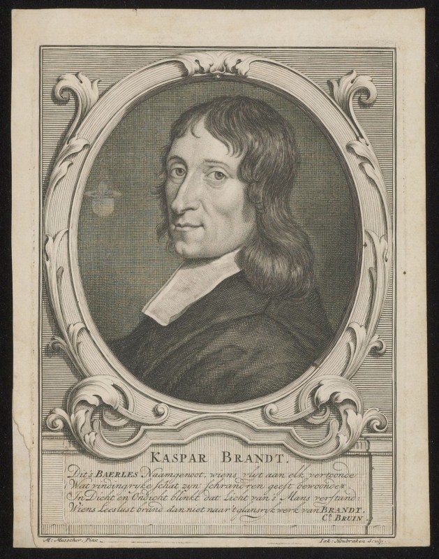 Portret van Kaspar Brandt