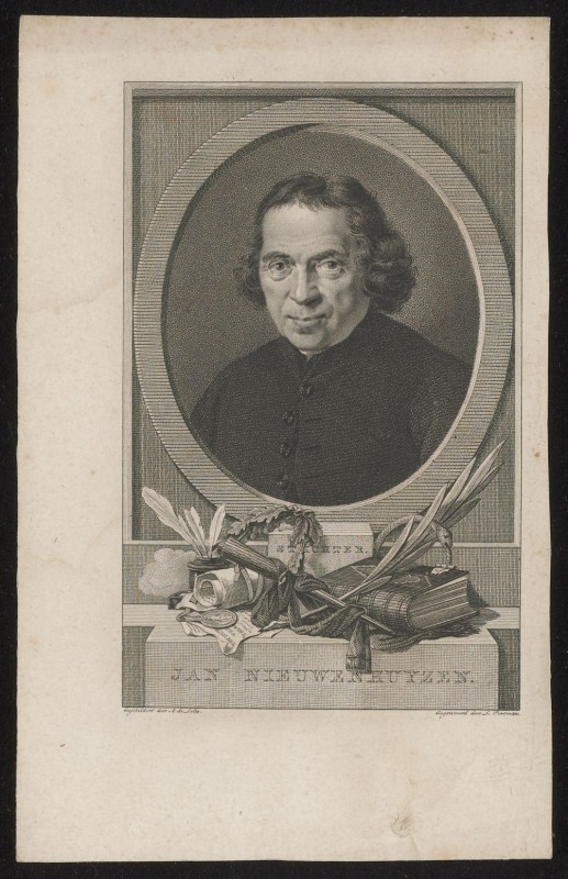 Portret van Jan Nieuwenhuyzen