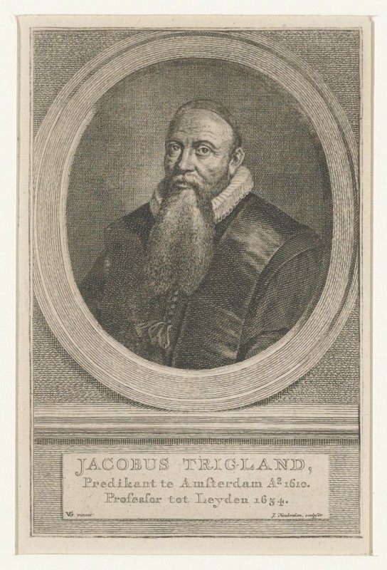 Portret van Jacobus Trigland