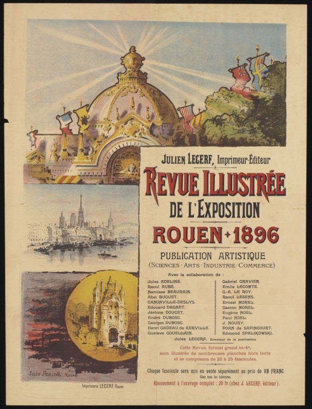 Revue Illustrée de l’Exposition Rouen 1896
