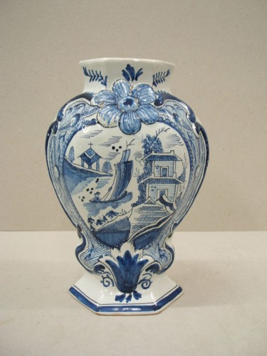 Pot met chinoiserie decor